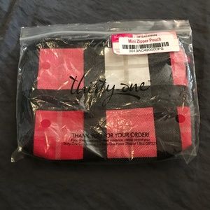 Mini Zipper Pouch - Check Mate Plaid